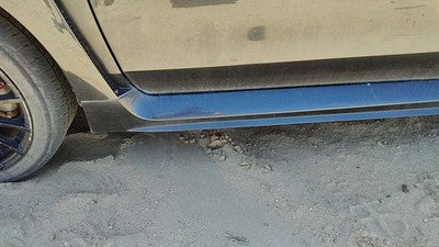 15 16 Subaru Wrx Driver Left Lower Rocker Moulding Oem Side Skirt Dark Gray Dgm