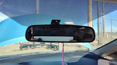 2007-2024 Nissan Versa Note Inside Rear View Mirror Oem Windshield Mounted