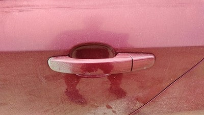 2008-2012 Chevy Malibu Driver Left Rear Outside Door Handle Oem Back Red 80U