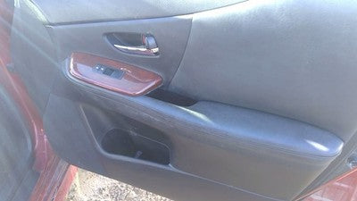 10-12 Lexus Hs250h Hybrid Passenger Right Front Inside Door Trim Panel Black 25