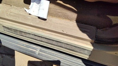 1998 Lincoln Navigator Driver Left Lower Kick Trim Panel Oem Tan Kx