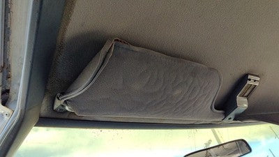 1984 Deville Sedan Driver Left Sun Visor Oem Blue