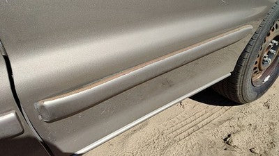 95-05 Chevy Cavalier Driver Left Rear Moulding From Door Oem Back Trim Gold 49u