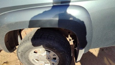 2004-2012 Gmc Canyon Driver Left Rear Wheel Flare Moulding Back Stealth Gray 46U