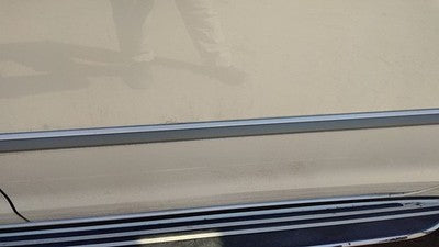 04 Sienna Driver Left Rear Moulding From Door Oem Back Trim Strip White 071