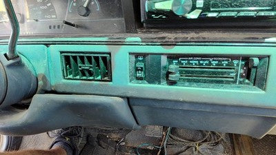 85-96 Olds Cutlass Ciera Passenger Dash Trim Bezel Panel Heater Ac Vents Blue