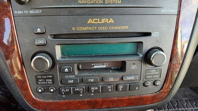 2001-2004 Acura Mdx Stock Radio Oem Factory Stereo Cd Player 39100S3Va33Za