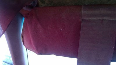 1988 Gmc Sierra 2500 Driver Left Sun Visor Oem Red