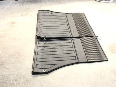 2013 Subaru Legacy Outback Complete Set Of Rear Cargo Mats Oem Rubber Trays