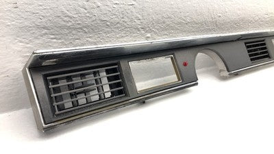 1989-1991 Olds 88 Eighty Eight Lower Dash Trim Bezel With Heater Ac Vents Oem