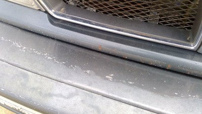 91-92 Galant Vr-4 Filler Trim Strip Between Bumper And Grille Headlights Green
