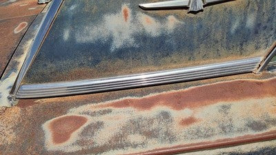 1964 Ford Thunderbird Coupe Passenger Right Rear Moulding On Quarter Panel Oem