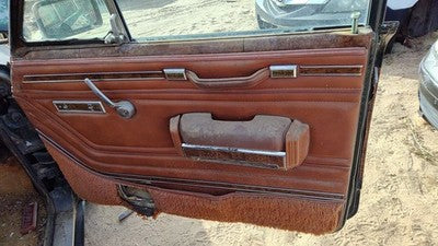 1984 Jeep Grand Wagoneer Passenger Right Front Door Trim Panel With Switches