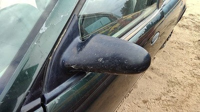 1996-2001 Saturn Sl1 Driver Left Side Mirror Door Mounted Manual Cable Oem Green