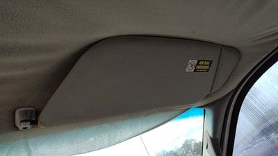 1999 F250 Super Duty Passenger Right Sun Visor Oem Gray