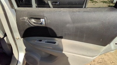 08-15 Rogue Passenger Right Rear Inside Door Trim Panel Wth Switches Back Gray K