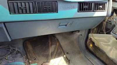 1994 Olds Cutlass Ciera Glove Box Assembly Complete Door With Latch Oem Blue