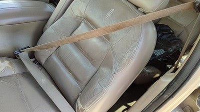 1998 Lincoln Navigator Driver Left Front Seat Belt Retractor Oem Shoulder Tan Kx