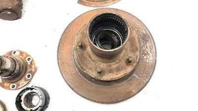 82-93 Ram W150 Passenger Right Front Spindle Steering Knuckle Hub Lockout