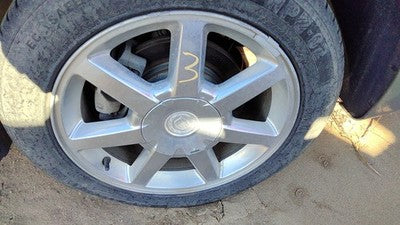 2005 Cadillac Sts 17 Aluminum Wheel Oem Rear Back 7 Spoke Rim Chrome