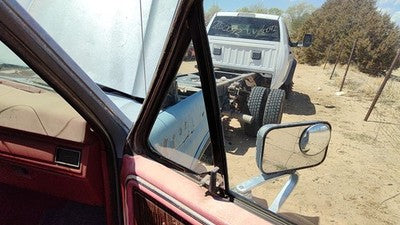 1980-91 Ford F150 Passenger Right Front Vent Window Small Door Glass With Frame
