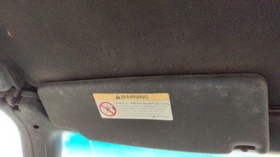 2000-2011 Vw Cabrio Convertible Driver Left Sun Visor Oem Black