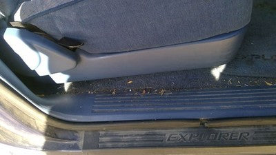 1995 Ford Explorer Passenger Right Side Seat Trim Panel Oem Blue