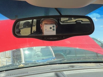 2000 Jeep Grand Cherokee Inside Rear View Mirror Oem Windshield Mounted