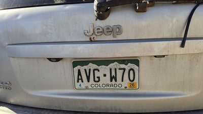 07-10 Jeep Grand Cherokee Liftgate Hatch Rear Outside Door Handle Oem Silver Ps2