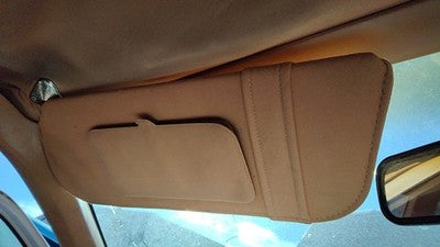 1984 Ford Tempo Driver Left Sun Visor Oem Tan