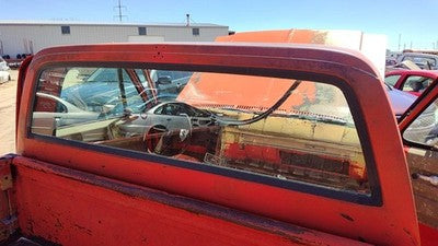 1973-1987 Chevy Silverado K10 Back Glass Rear Window Oem 363107