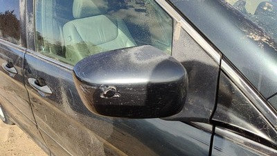 2005-2010 Honda Odyssey Passenger Right Power Side Mirror Door Mounted Oem Blue