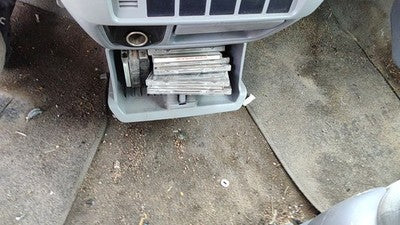 1998-2003 Toyota Sienna Lower Cubby Assembliy Oem Dash Gray 11 5530108022B0