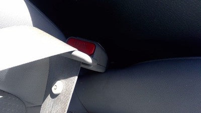 11-13 Sorento Passenger Right Front Seat Belt Buckle Female Receiver Black Eb