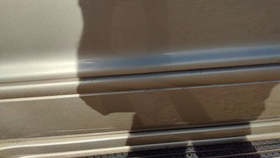 1998-2005 Mercedes Ml350 Driver Left Front Moulding From Door Trim Strip Gold