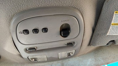 00-04 Bonneville Center Overhead Console Dome Light Map Lamp Cubby Pewter 932