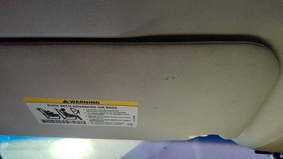 2008-2010 Dodge Charger Driver Left Sun Visor Oem Db Slate Gray 1Ah09dw1aa