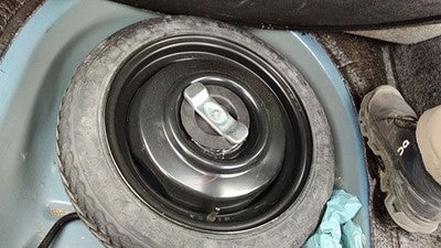 1985-1990 Olds Cutlass Calais 15 Compact Spare Mini Donut Wheel Tire Oem