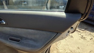 96-97 Accord Passenger Right Rear Door Trim Panel With Switches Back Gray F