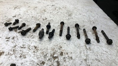1993 Buick Park Ave Timing Cover And Oil Pan Bolts Hardware 3.8L Supercharged