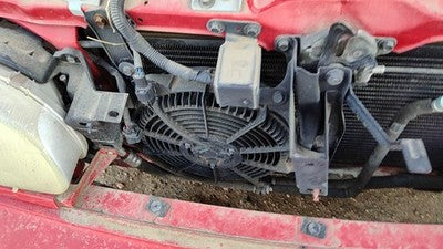 1994-1997 Ford Aspire Electric Condenser Cooling Fan Assembly With Motors 1.3L
