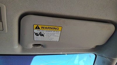 2010 2011 2012 2013 Mazda 3 Passenger Right Sun Visor Oem Bt2 Dune Tan