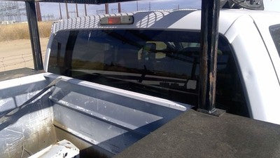 2008-2016 Ford F250 Super Duty Rear Back Glass Fixed Window Oem 9C3z2542006a