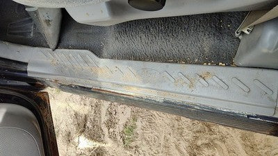 1999 Ford F150 Driver Left Lower Kick Trim Panel Oem Gray
