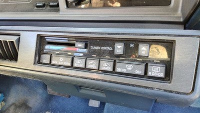 89-90 Olds Cutlass Cierra Temperature Control Module In Dash Heater Ac Head Unit