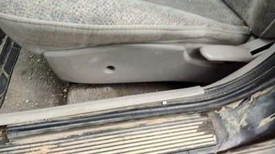 Saturn Sl1 Driver Left Side Seat Trim Panel Oem Gray