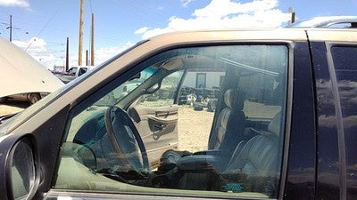 1998-02 Lincoln Navigator Driver Left Front Side Window Door Glass Oem