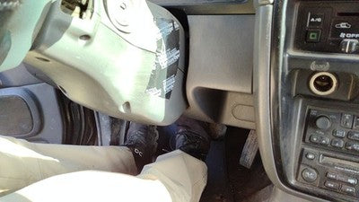 94-95 Pathfinder Nissan Lower Dash Under Column Knee Bolster Trim Panel Gray