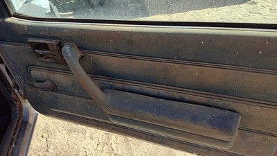 1985 Pontiac Sunbird Passenger Right Front Door Trim Panel Manual Windows Blue