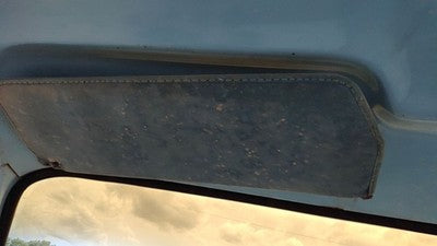 1973 Chevy C10 Driver Left Sun Visor Oem Blue